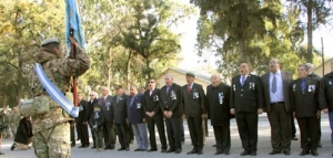 Promesa a la Bandera: Veteranos de Malvinas lloraron por los recuerdos