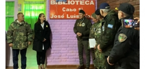 Emotivo homenaje al Héroe de Malvinas, Sargento post mortem José Luis Ríos en la ciudad de Oberá