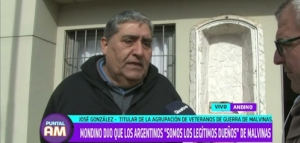 José González: Tras los dichos de Mondino sobre Malvinas