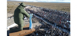 Ante una multitud, se inauguró en Zapala el monumento Soldado de Malvinas