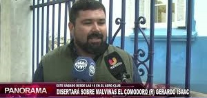 Disertará sobre Malvinas el Comodoro (R) Gerardo Isaac