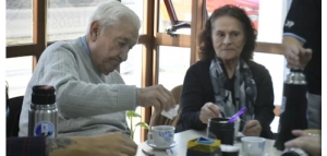A 61 años del nacimiento de José Honorio Ortega, Familiares y Veteranos compartieron una merienda