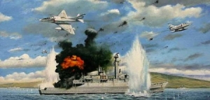Hundimiento del HMS “Ardent”