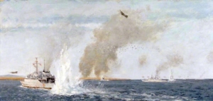 La Guerra Naval británica en el conflicto