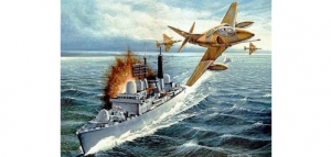 El hundimiento del destructor HMS Coventry